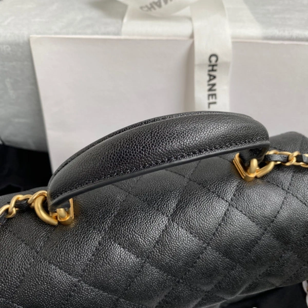 Trendy CHANEL MINI FLAP BAG WITH TOP HANDLE 1013 - Image 6