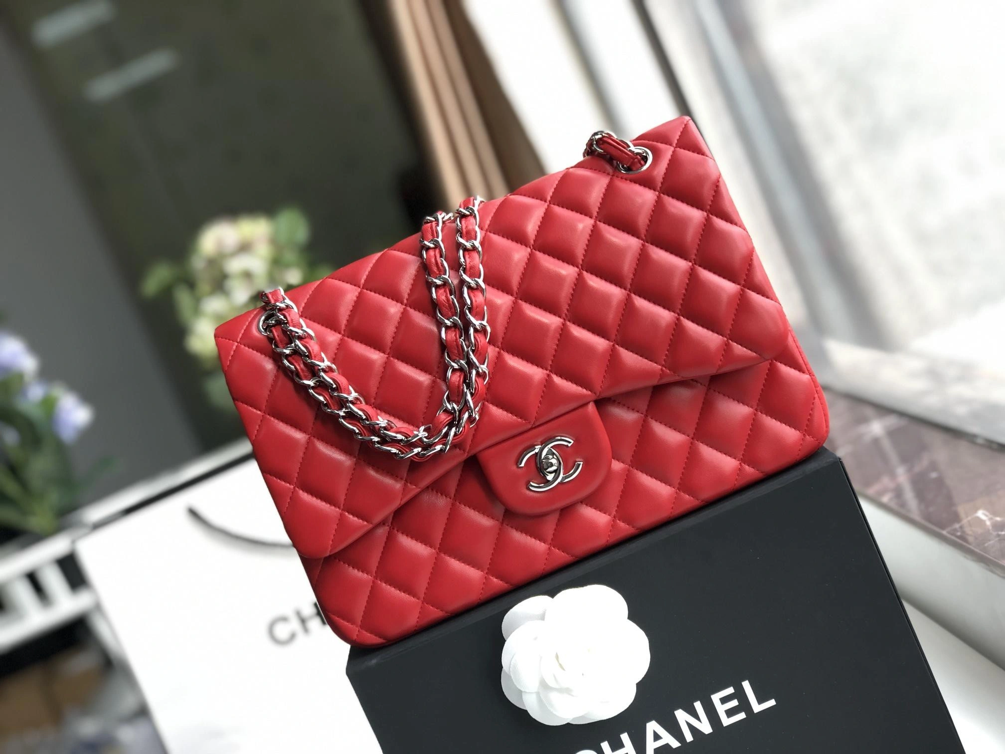 CHANEL FLAP BAG 30CM UrbanStyle 798 - Image 9