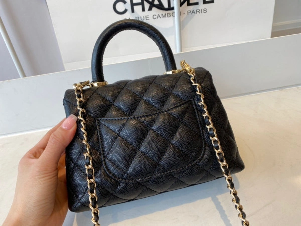 BestValue CHANEL MINI FLAP BAG WITH TOP HANDLE 1061 - Image 6
