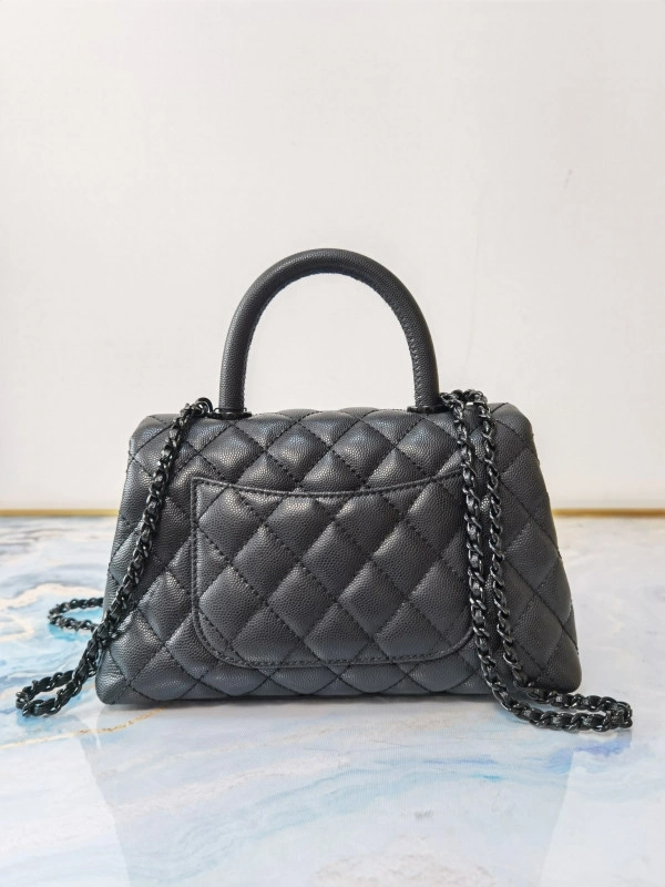 CHANEL FLAP BAG WITH TOP HANDLE ModernLook 1057 - Image 4