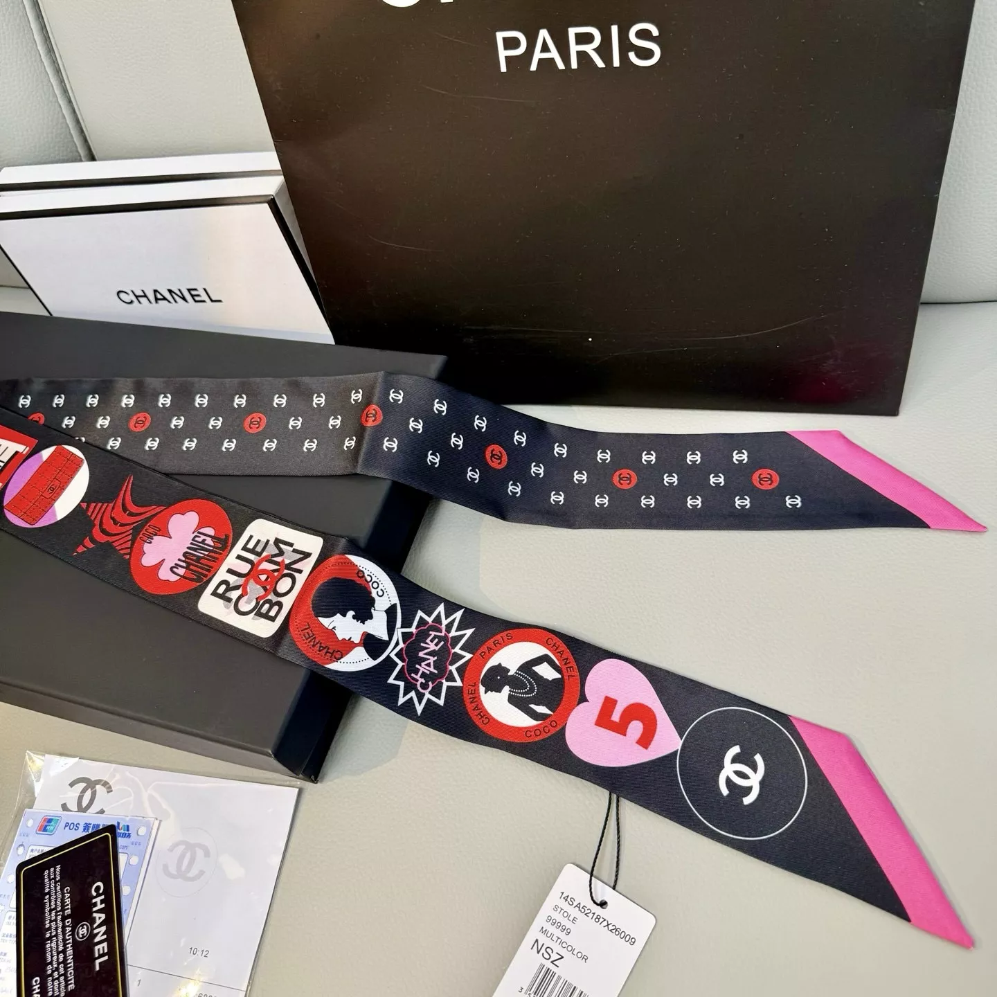 Affordable 5349 Chanel Silk Scarf