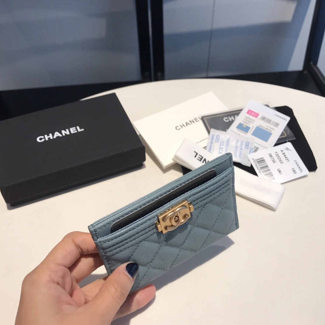 AllSeason 8541 Chanel AAA Quality Card Case For Women - Image 4