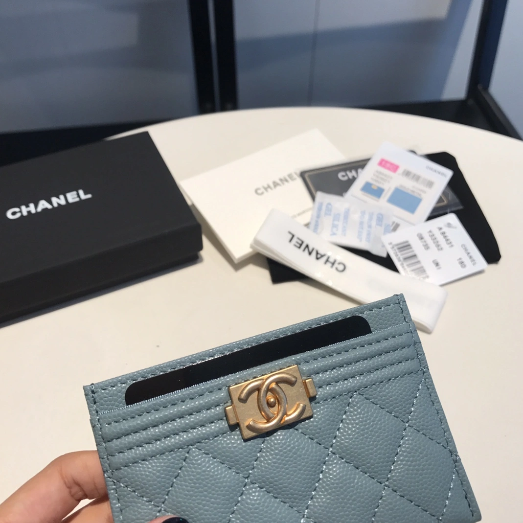 AllSeason 8541 Chanel AAA Quality Card Case For Women - Image 5