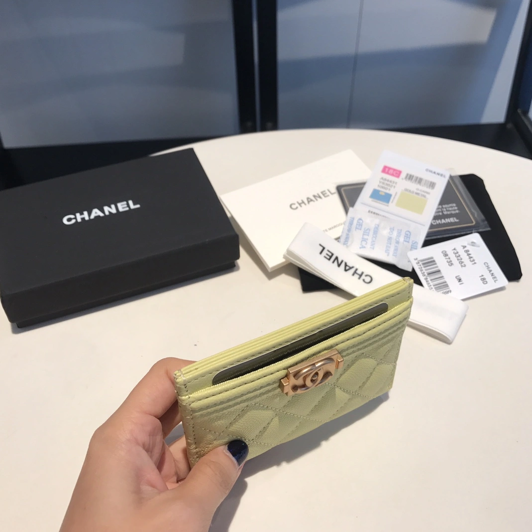 BestValue 3077 Chanel AAA Quality Card Case For Women - Image 4