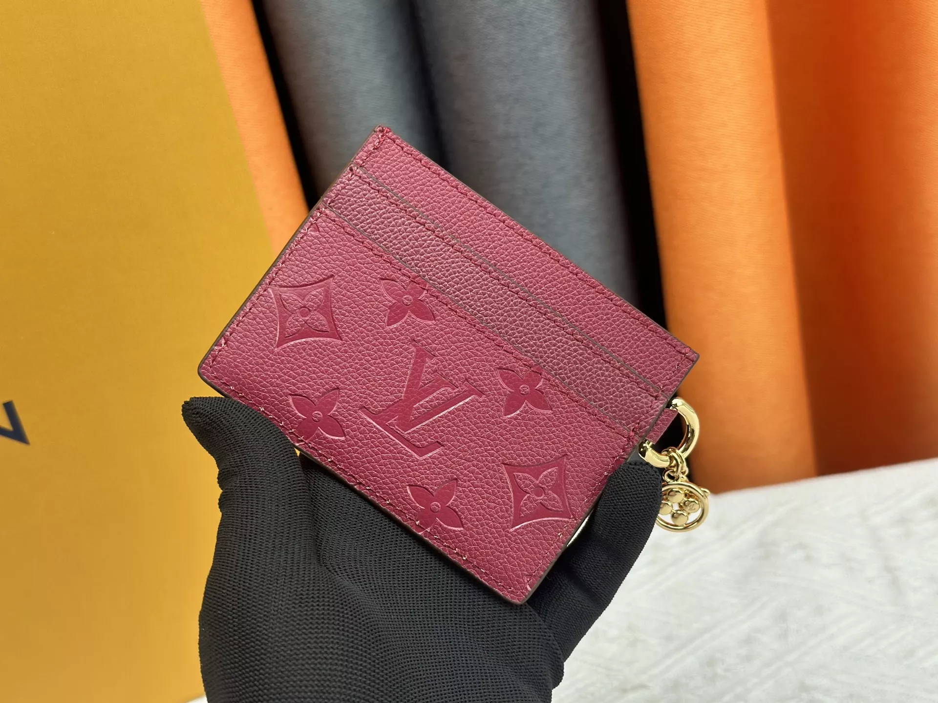 Bold 7596 Louis Vuitton LV Card Case For Women