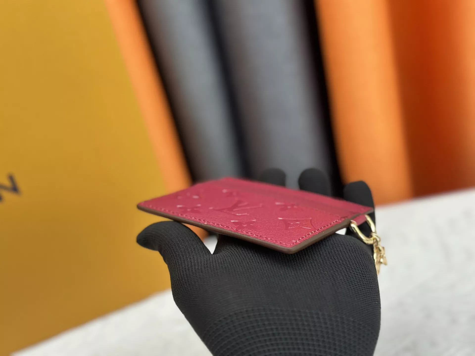 Bold 7596 Louis Vuitton LV Card Case For Women - Image 3