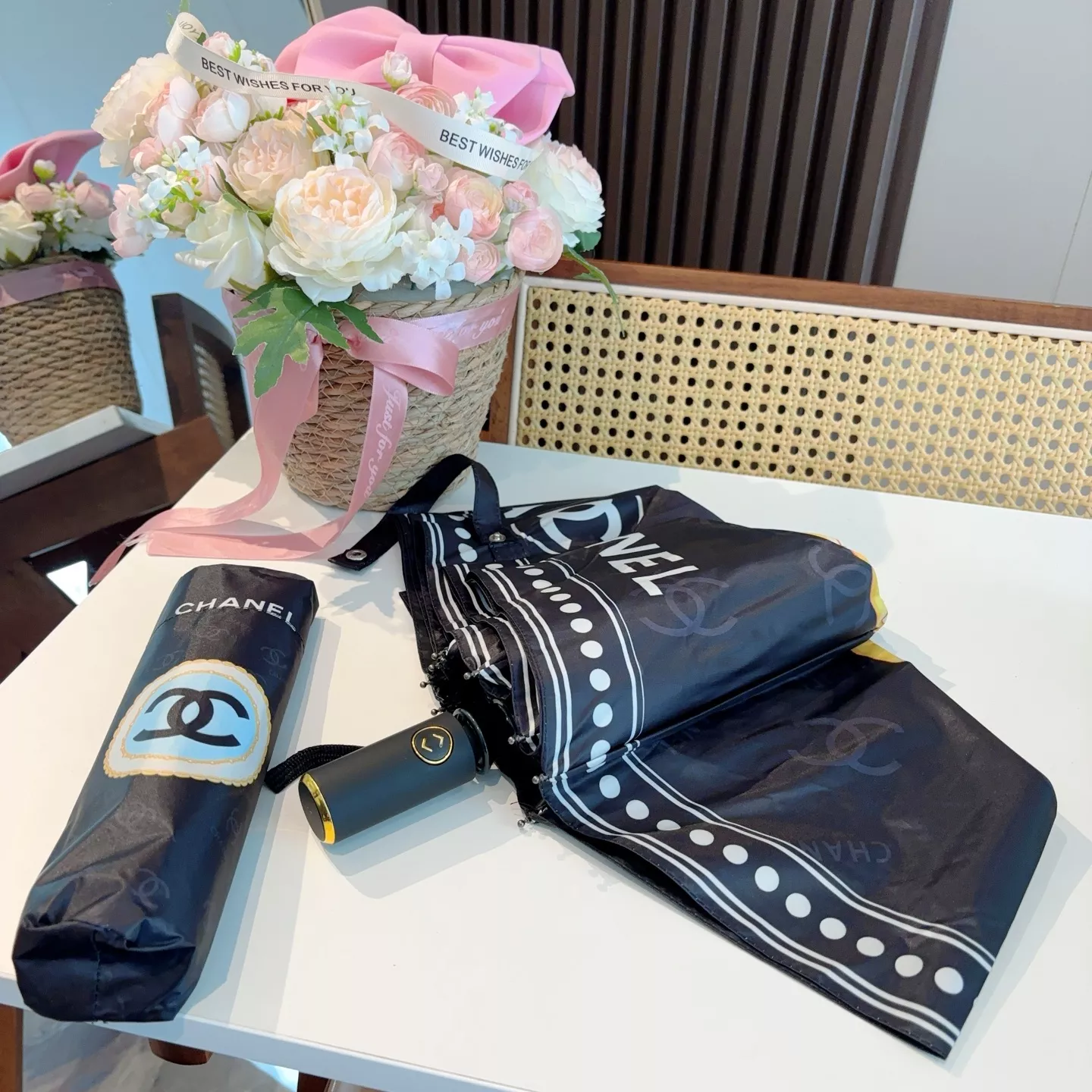 Breathable 1716 Chanel Umbrellas - Image 7