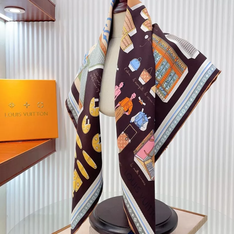 Breathable 8166 Louis Vuitton Silk Squares - Image 6
