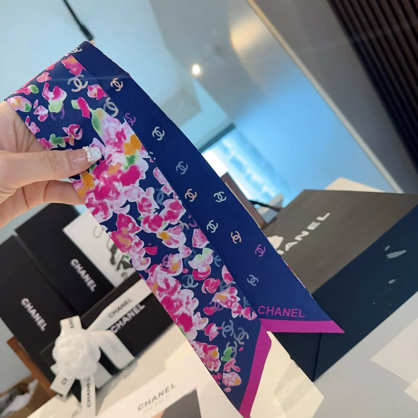 Chanel Silk Scarf SmartChoice 5639