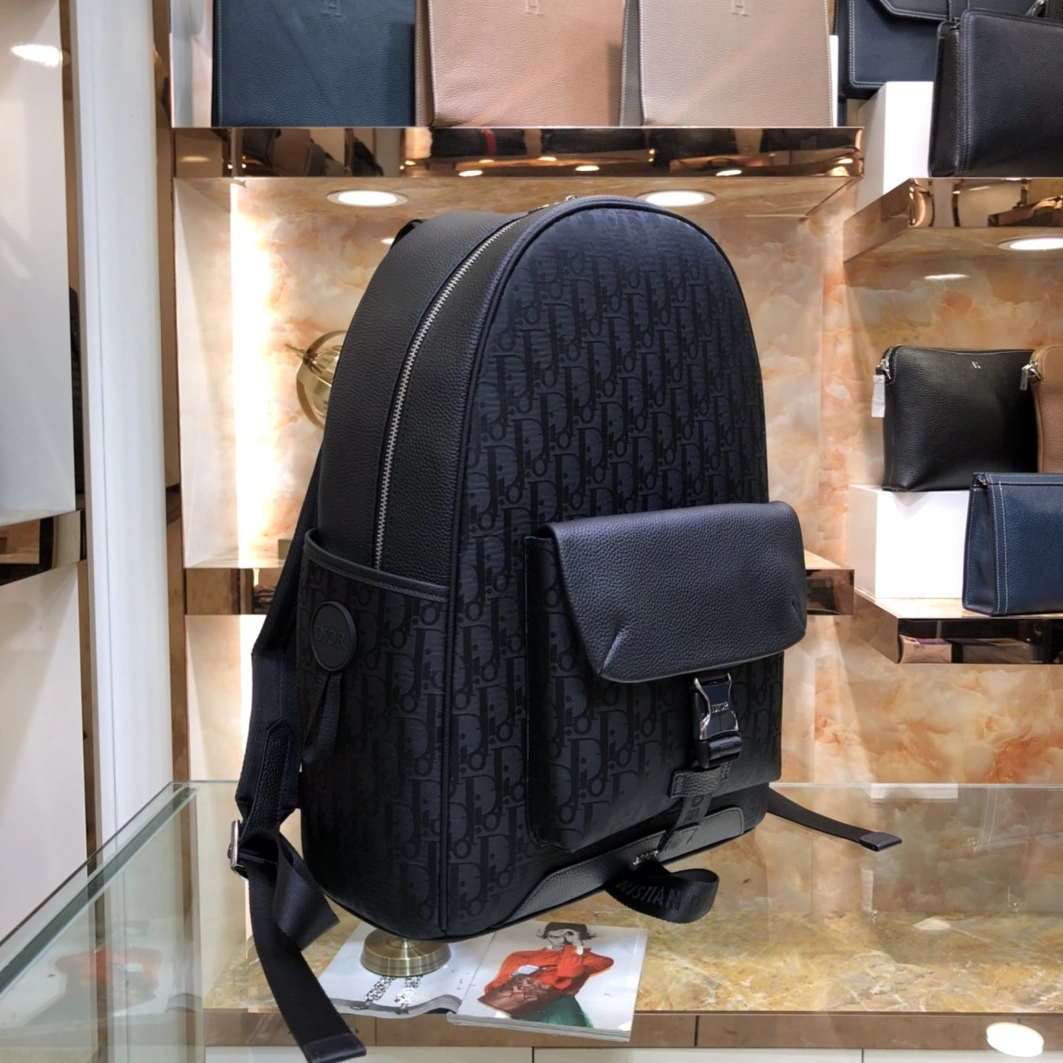 Christian Dior AAA Man Backpacks Bright 4729