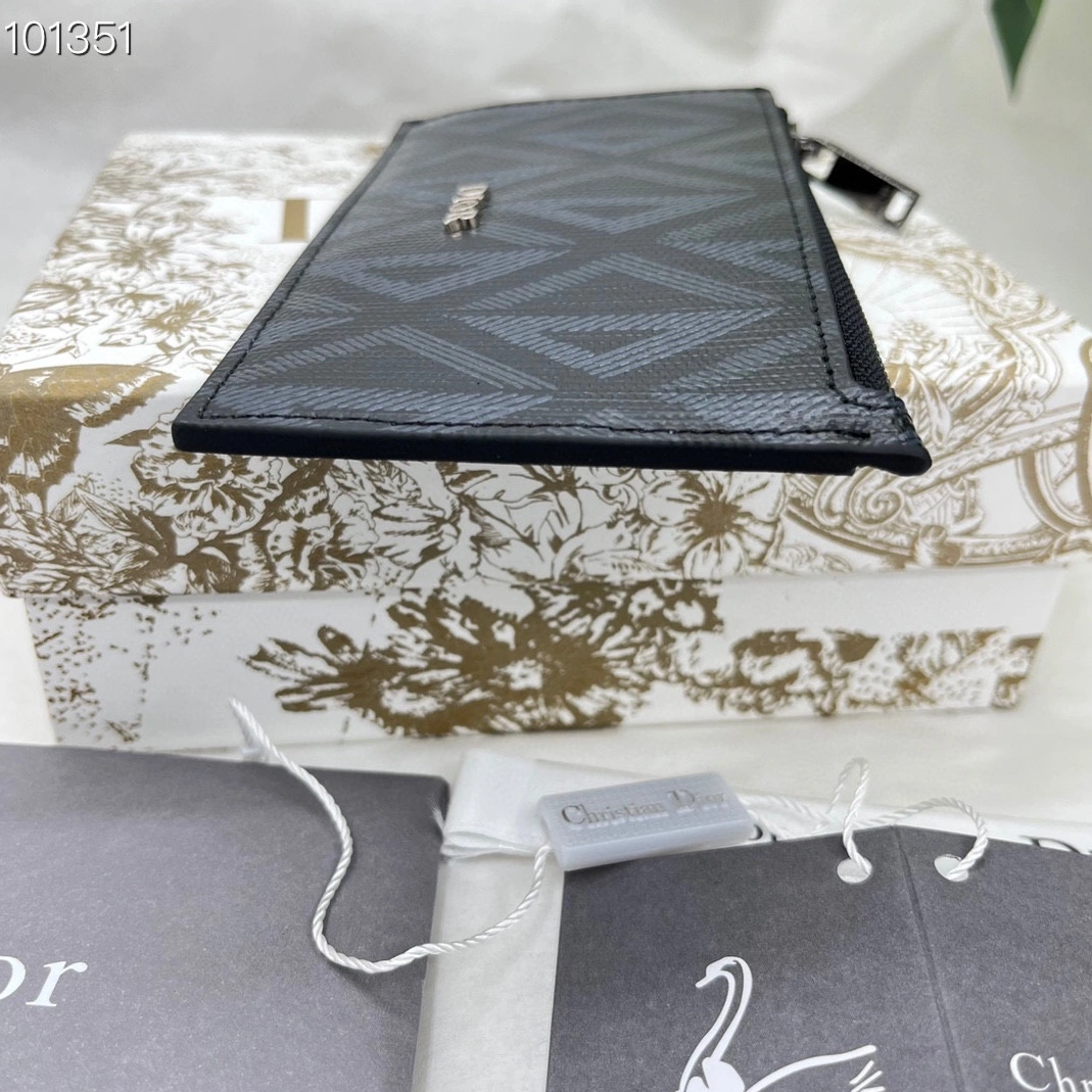 Christian Dior AAA Quality Card Case For Unisex Sleek 6330 - Image 5