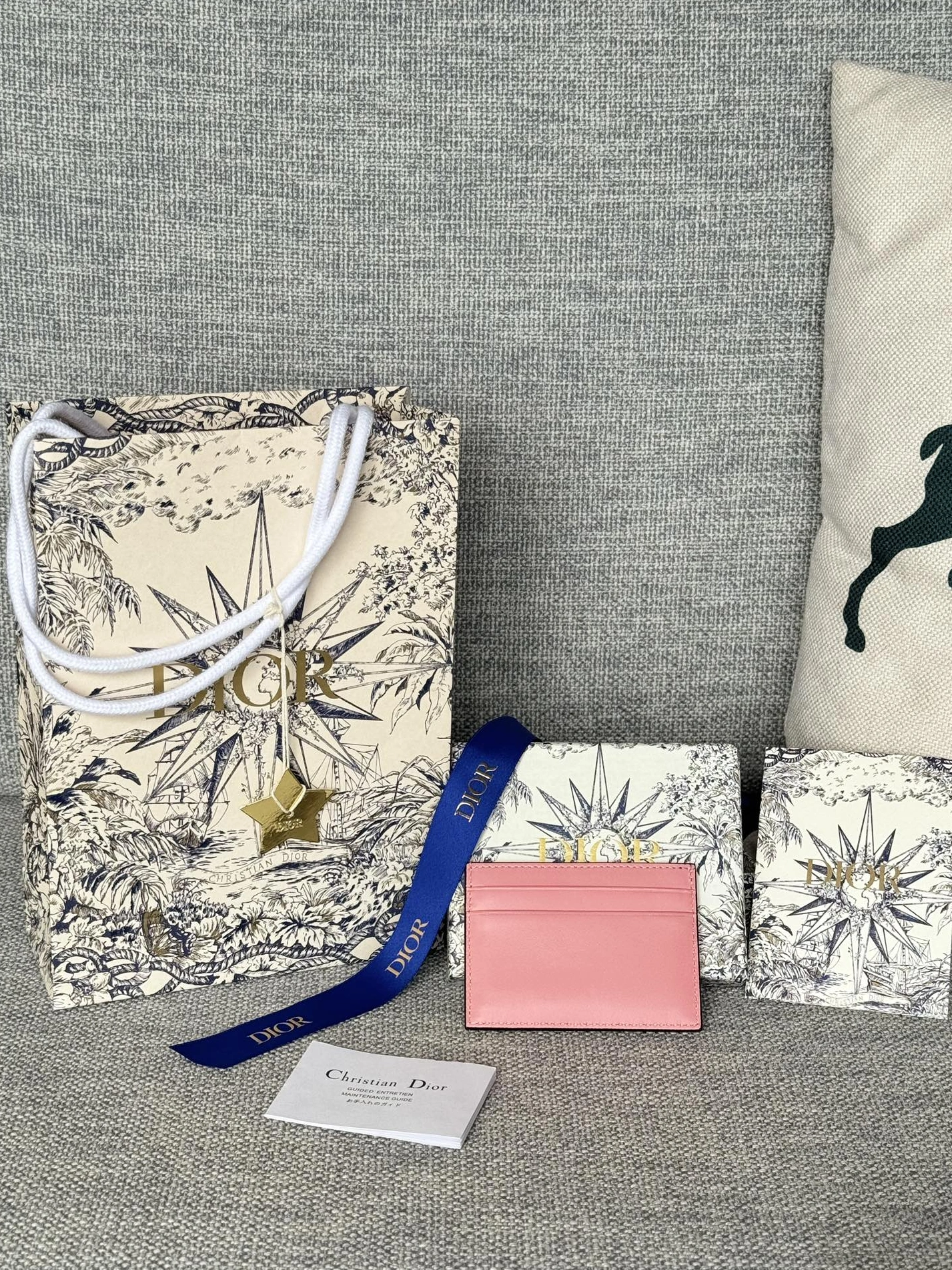 Christian Dior Card Case Lightweight 4455