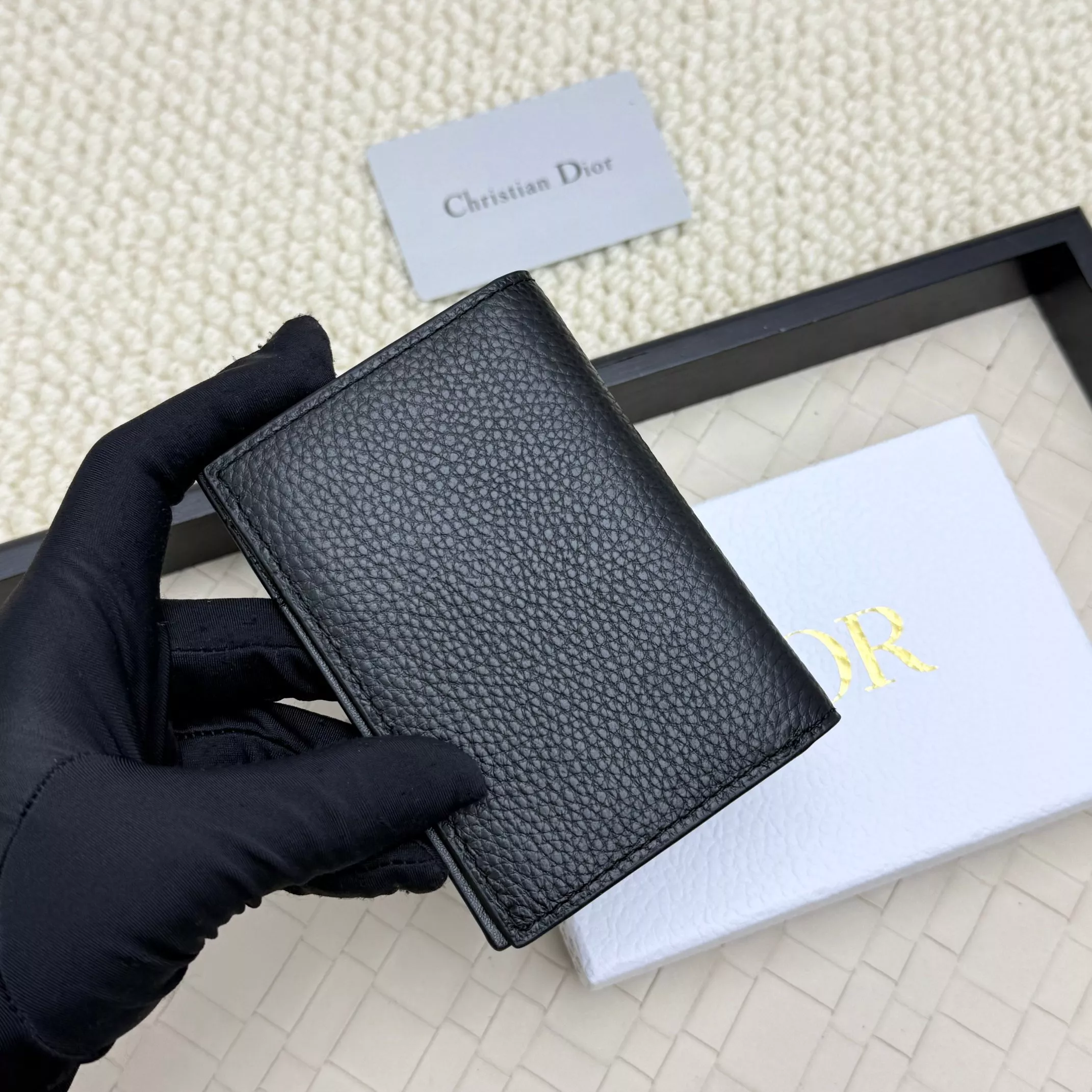 Christian Dior Card Case Sleek 4204