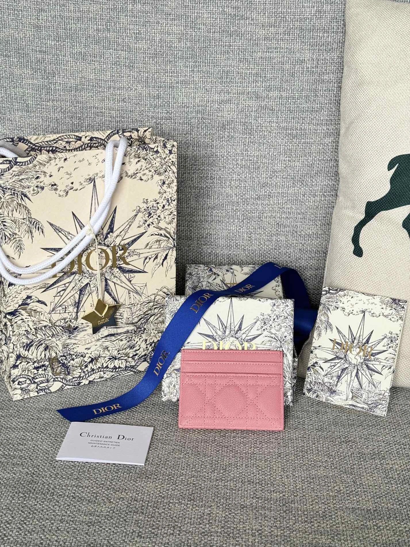 Christian Dior Card Case Trendy 6465 - Image 3