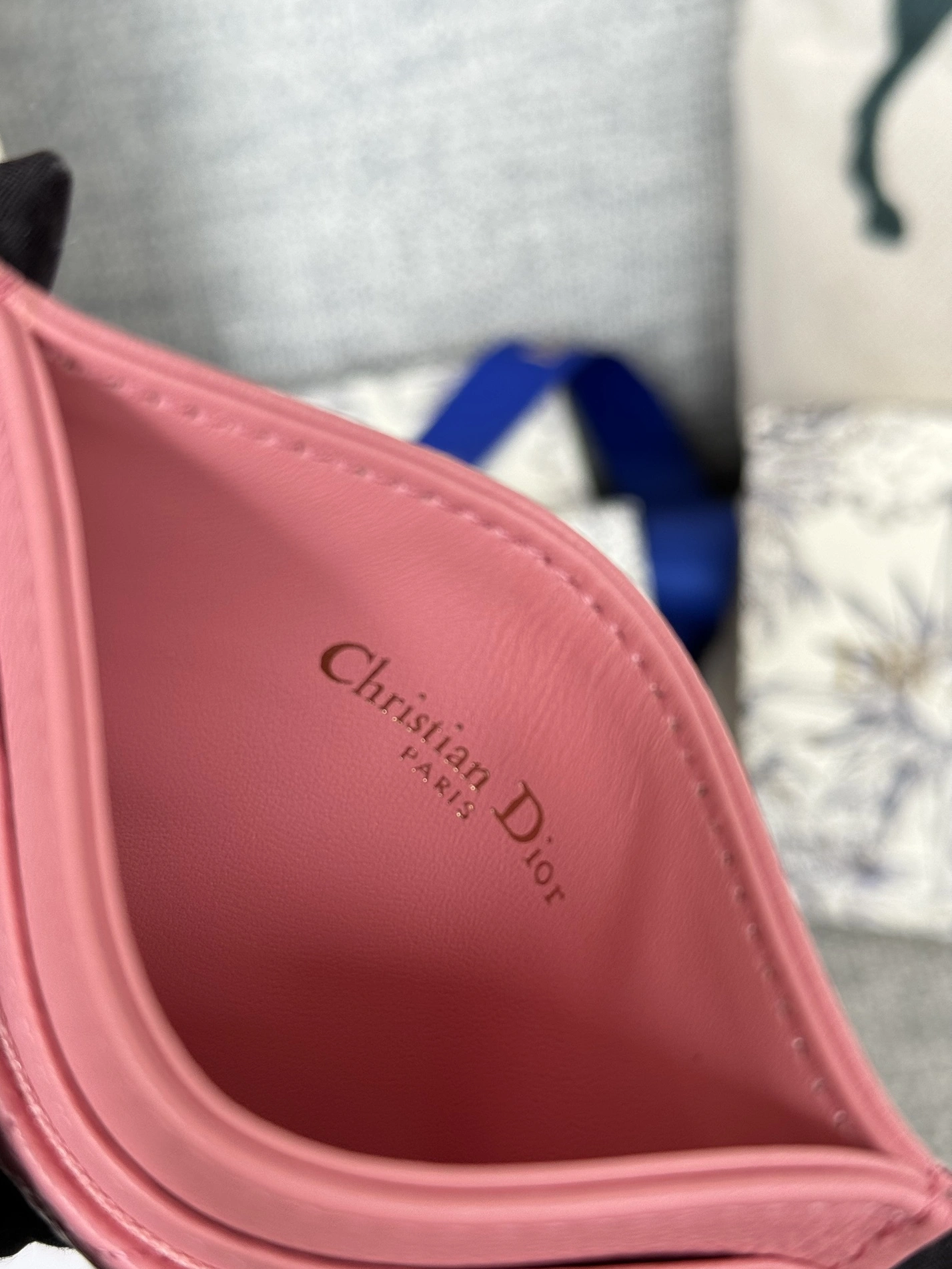 Christian Dior Card Case Trendy 6465 - Image 7