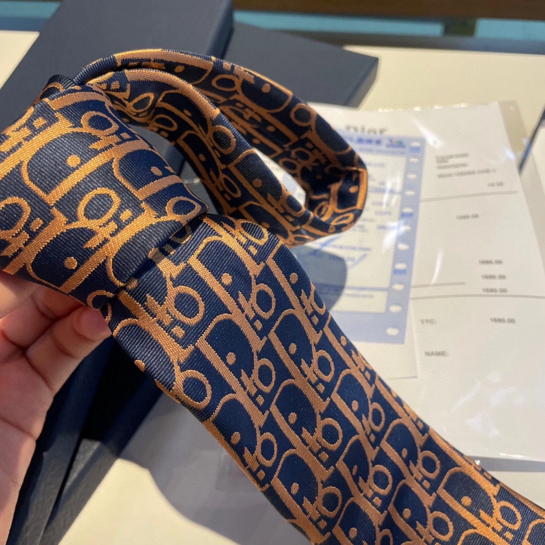 Christian Dior Necktie For Men NewStyle 8481 - Image 4