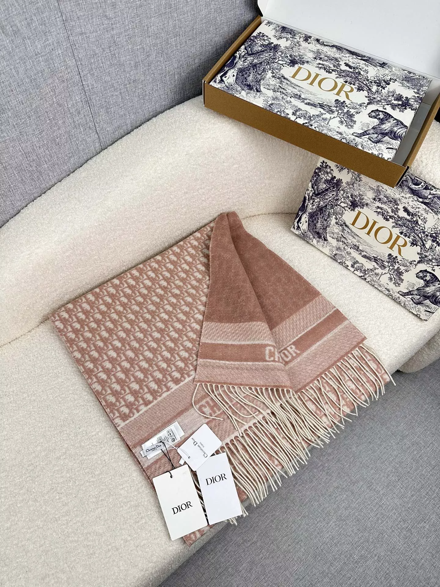 Christian Dior Scarf For Women SmartChoice 1978 - Image 3