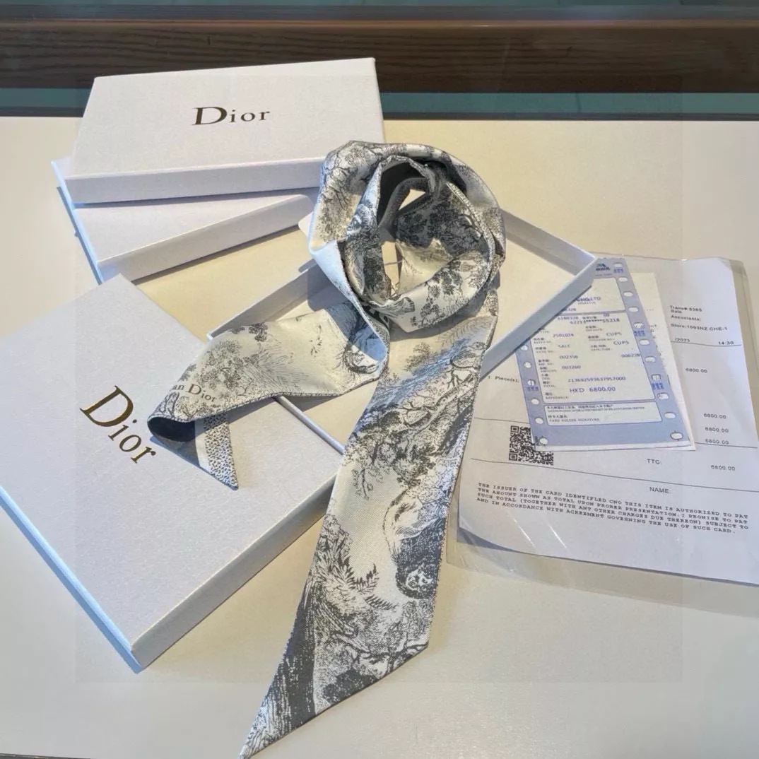 Christian Dior Silk Scarf Refined 2842