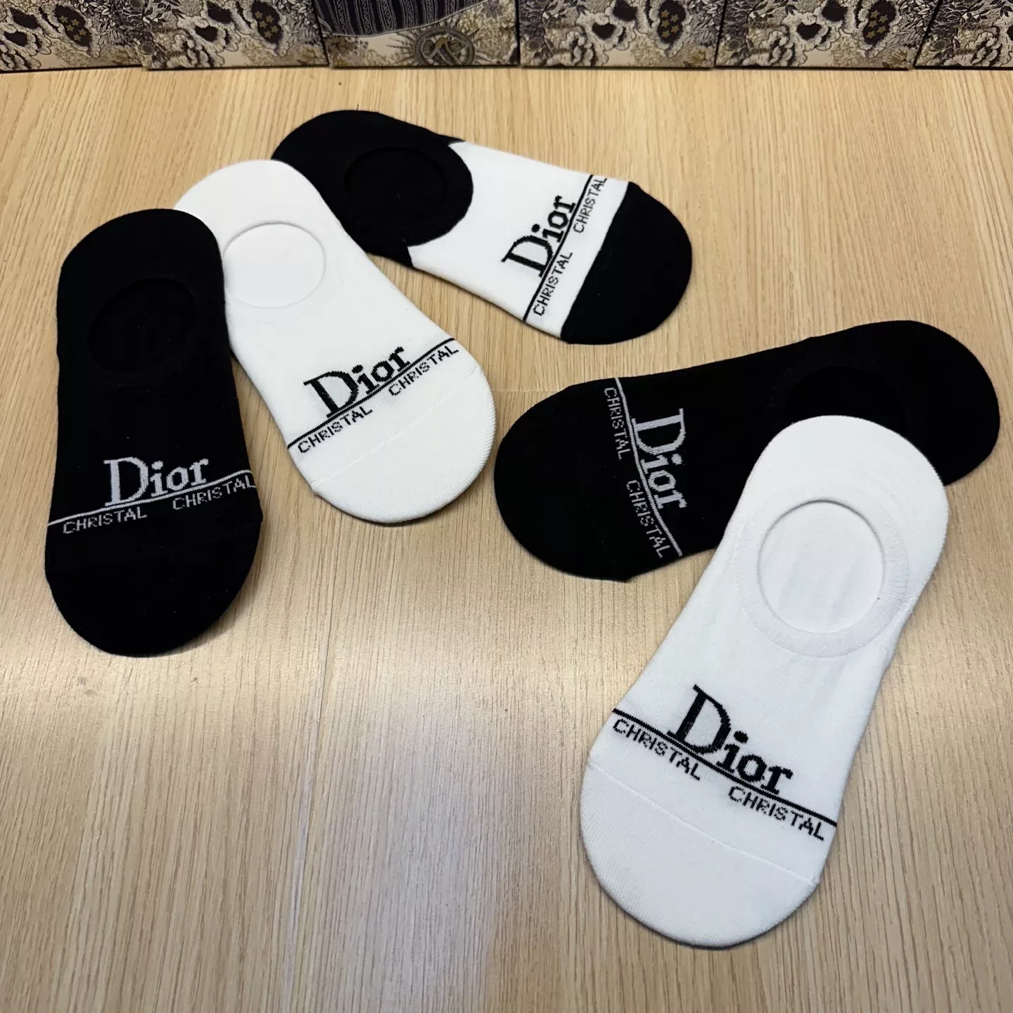 Christian Dior Socks For Women Fashionable 8693 - Image 4