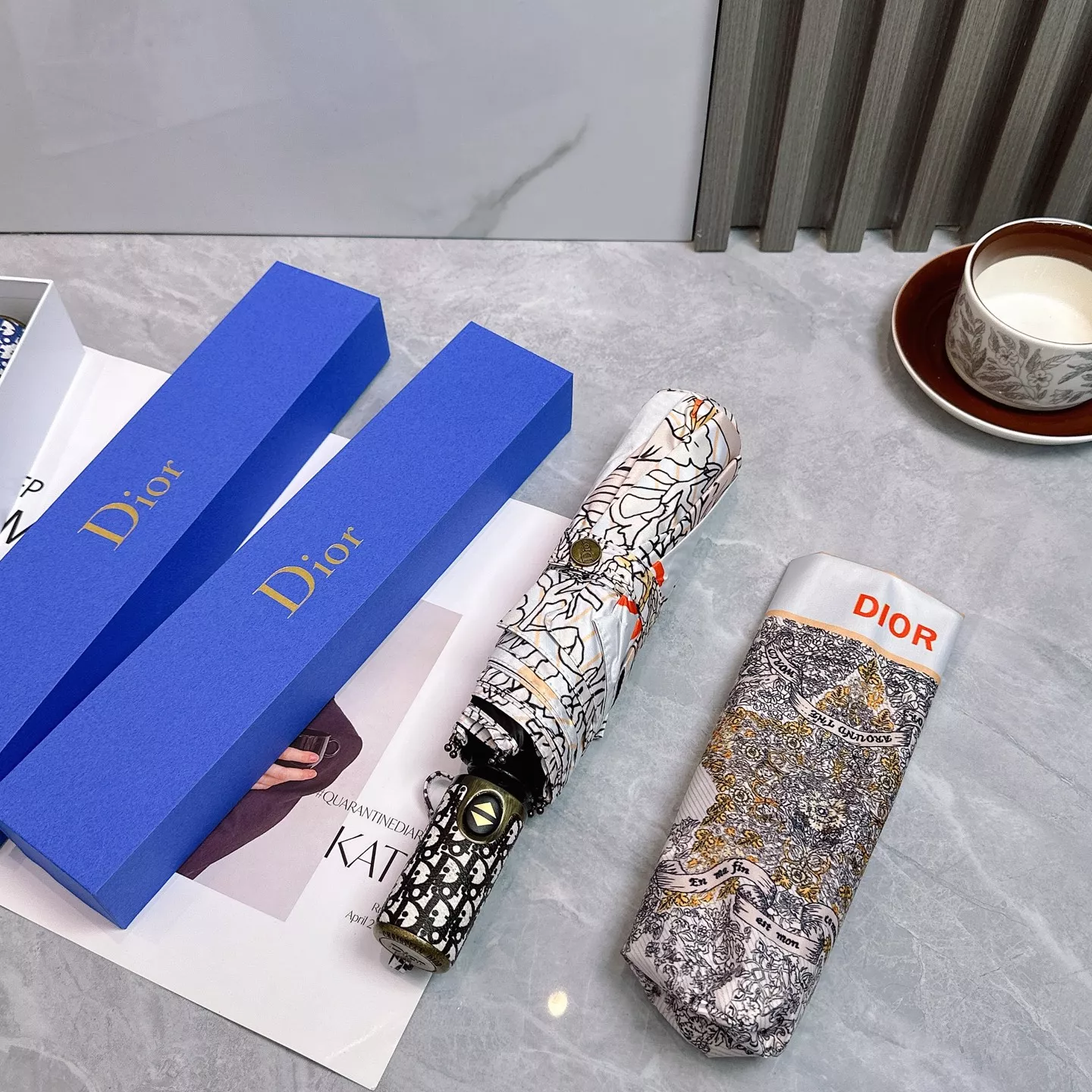 Christian Dior Umbrellas Compact 5473 - Image 8