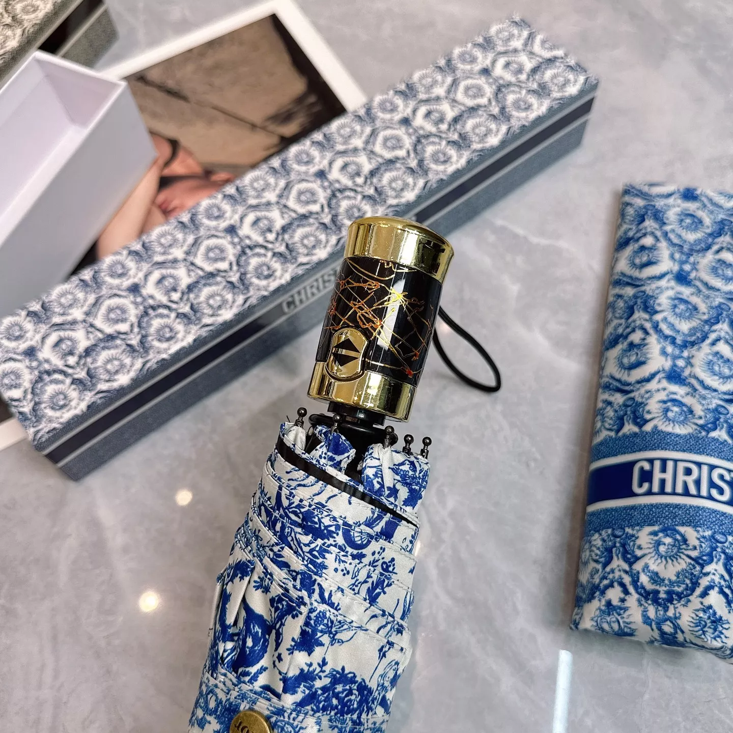 Christian Dior Umbrellas Lightweight 4410 - Image 3