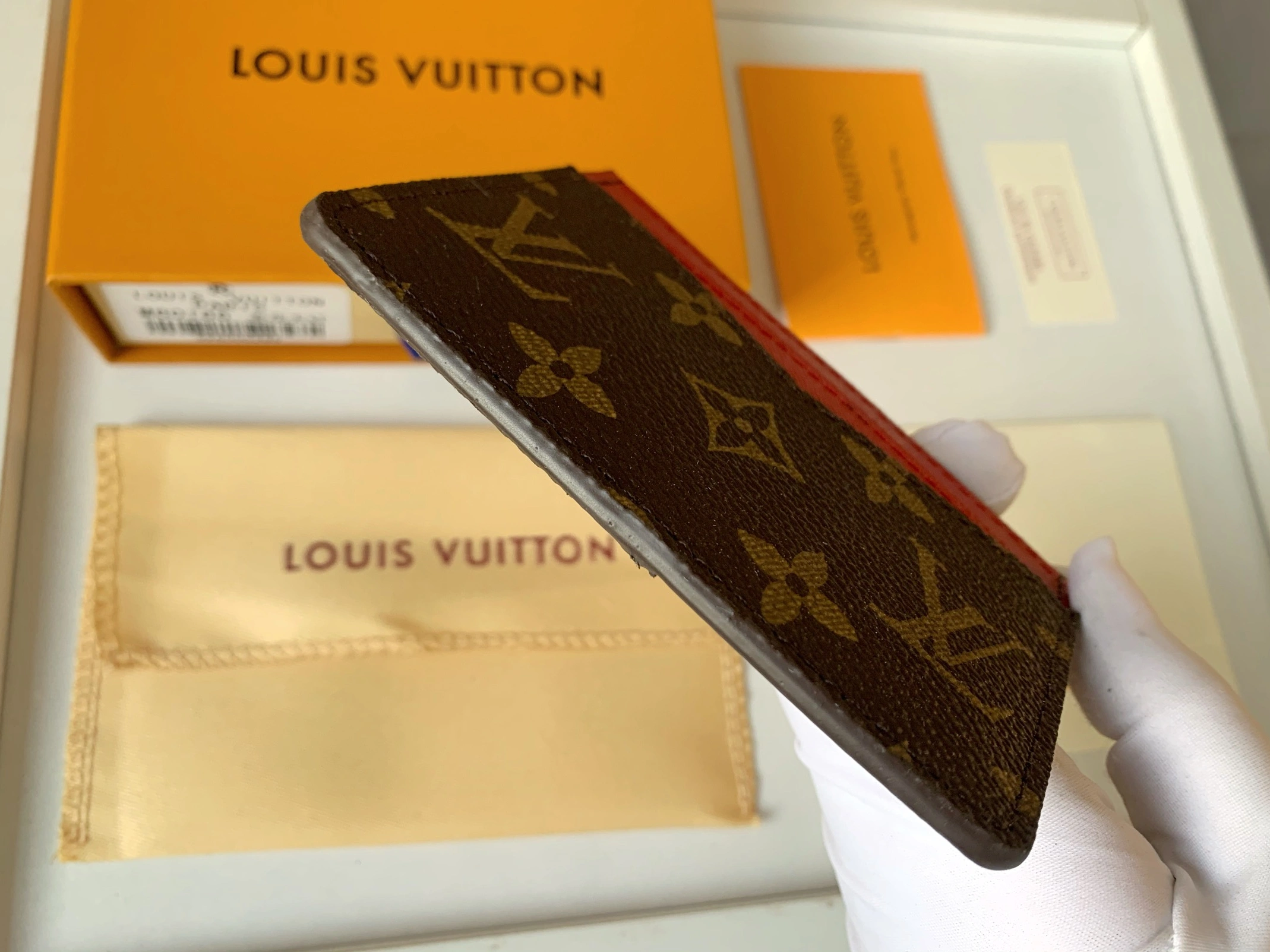 Comfortable 8494 Louis Vuitton Card Case - Image 4