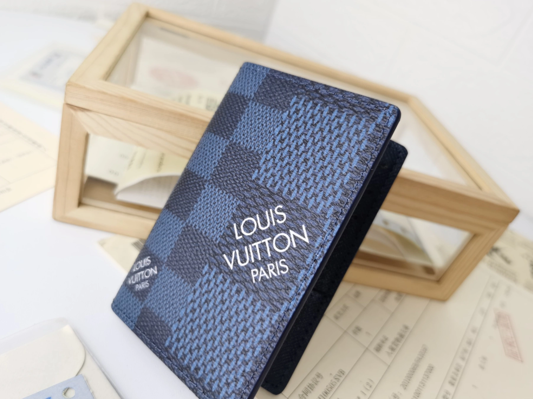 Comfortable 8732 Louis Vuitton LV Card Case For Unisex - Image 5