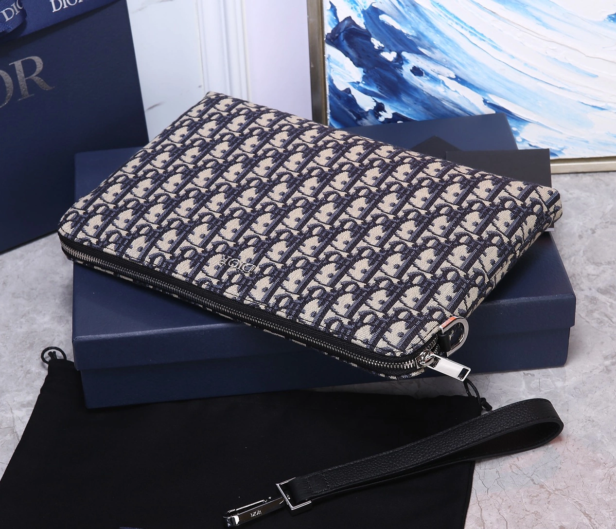 Compact 3686 Christian Dior AAA Man Wallets - Image 3