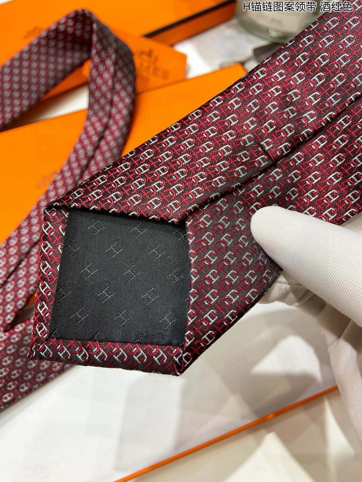 DailyWear 6643 Hermes Necktie For Men - Image 5