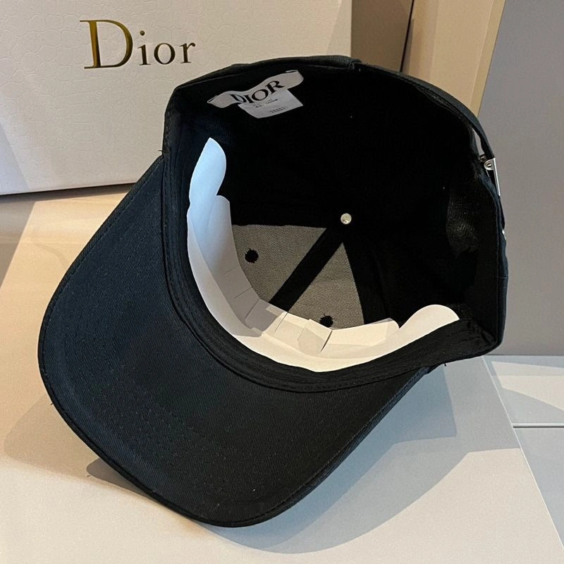 Dior Baseball Cap Dior & Otani Workshop Motif Cotton Black UrbanStyle 5240 - Image 3
