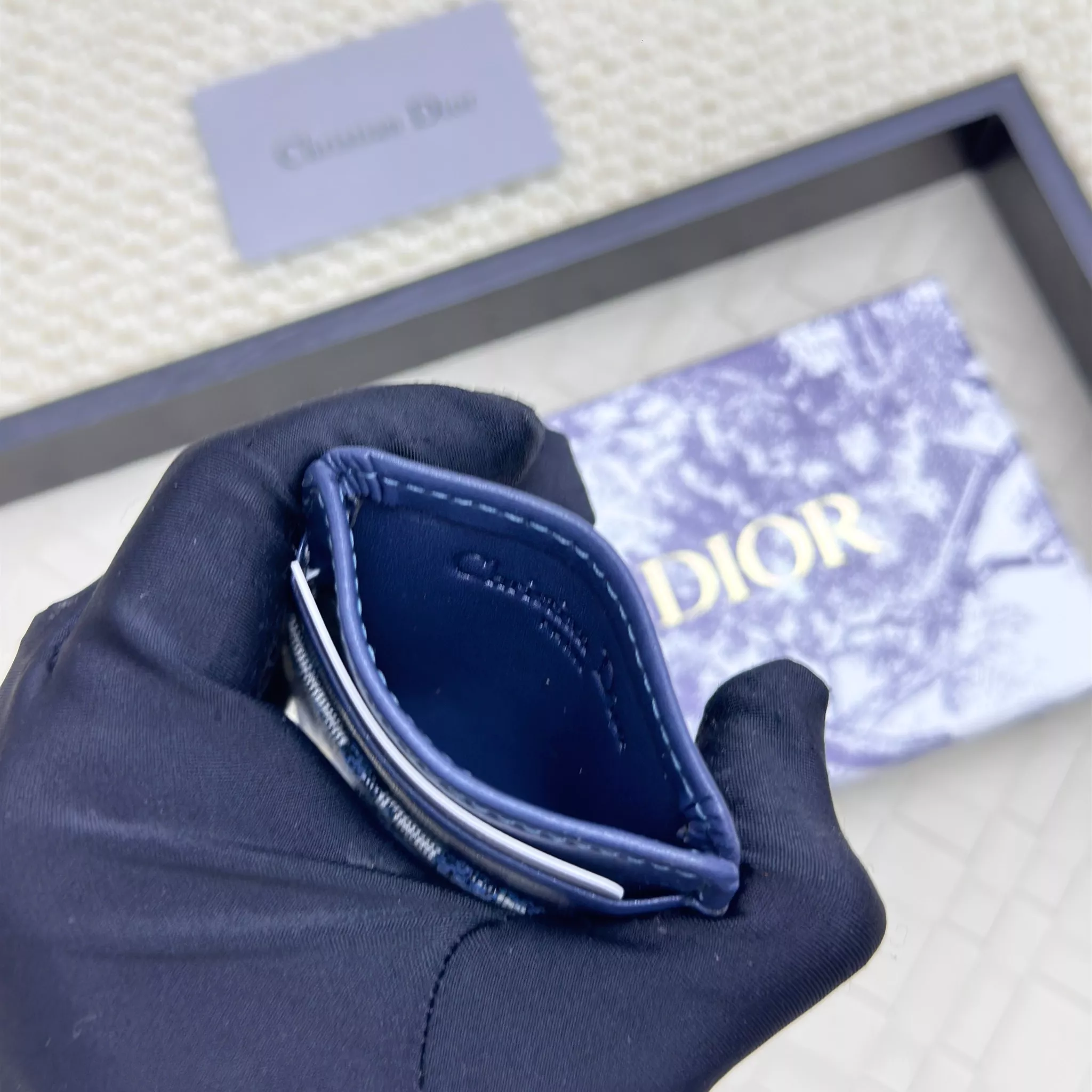 Durable 1727 Christian Dior Card Case - Image 5