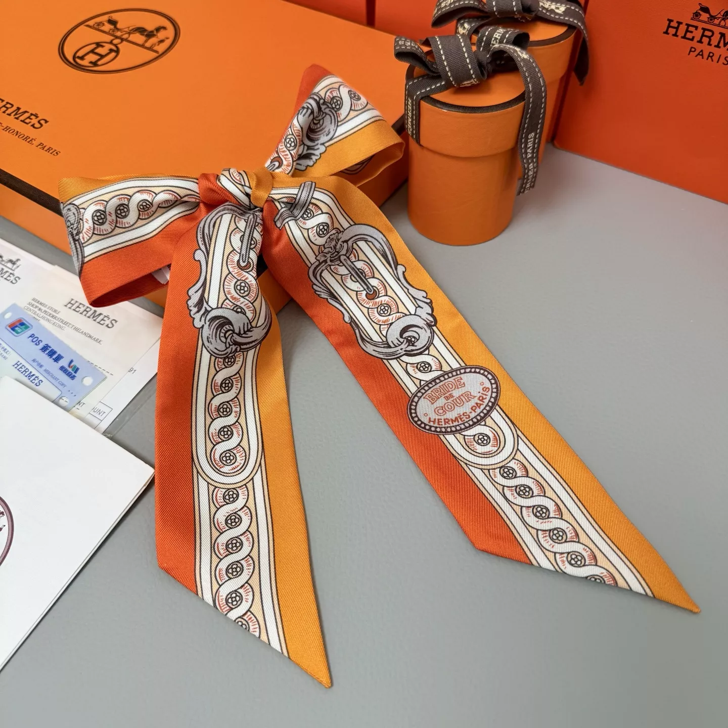 Efficient 4186 Hermes Silk Scarf - Image 3