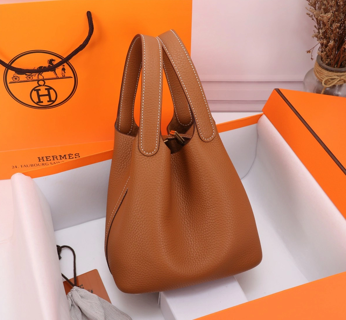 Flexible 8616 Hermes AAA Quality Handbags For Women