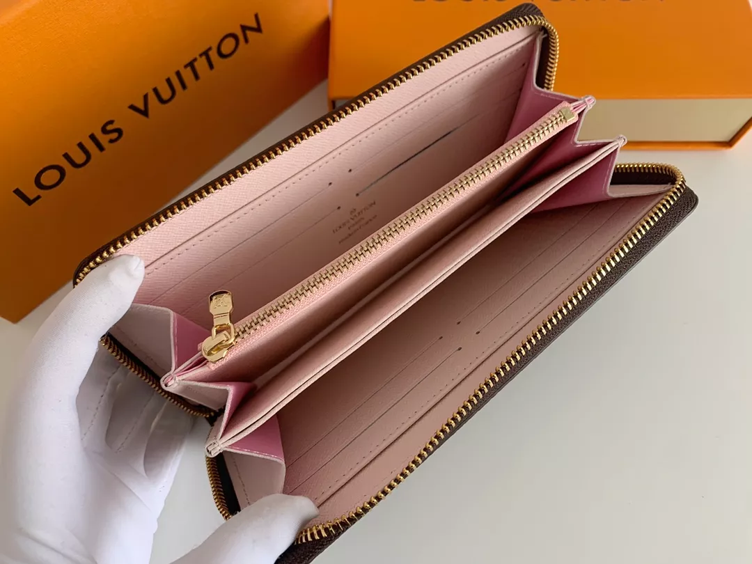 Functional 2169 Louis Vuitton LV Wallets In Pink - Image 5