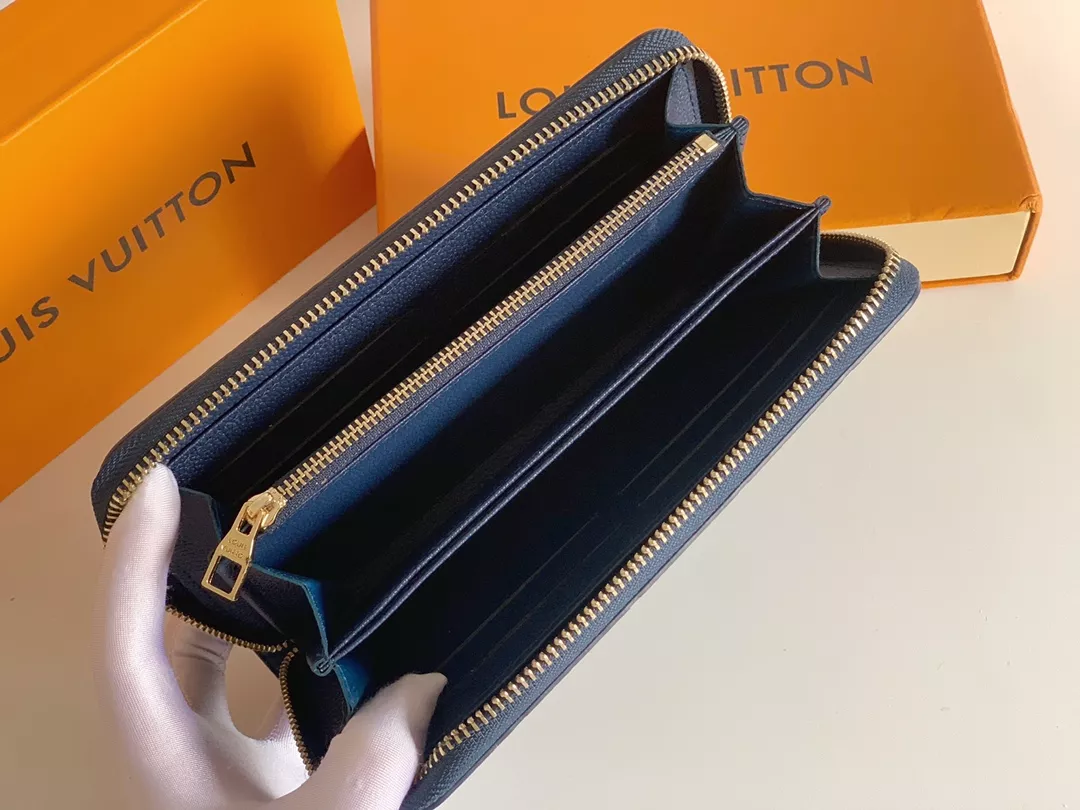 GoAnywhere 8107 Louis Vuitton LV Wallets In Navy - Image 6