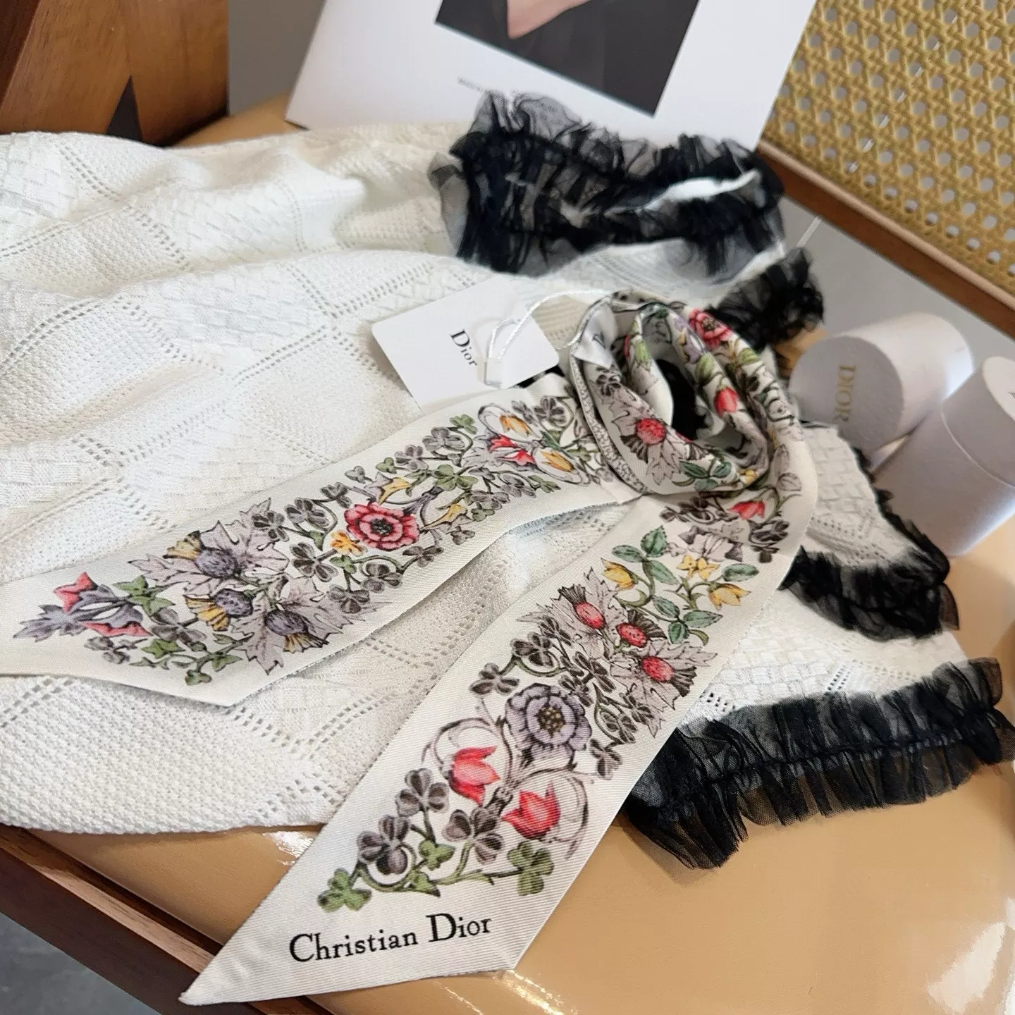 GoodFit 9871 Christian Dior Silk Scarf