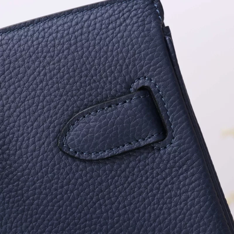 Hermes AAA Quality Messenger Bags In Navy For Unisex Trendsetting 2200 - Image 3