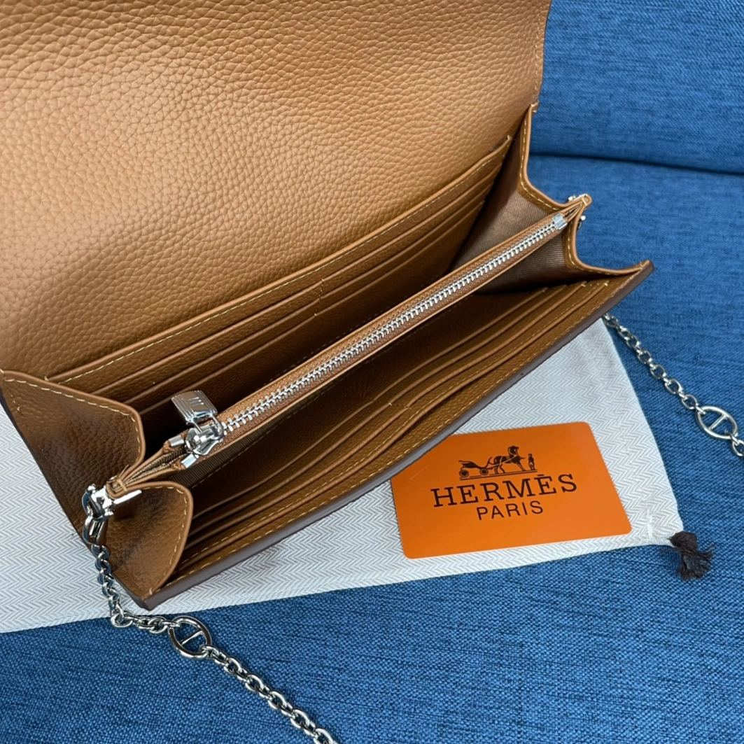 Hermes AAA Quality Wallets For Women Elegant 9515 - Image 3