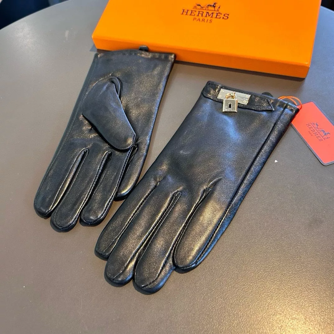 Hermes Gloves For Women Breathable 864