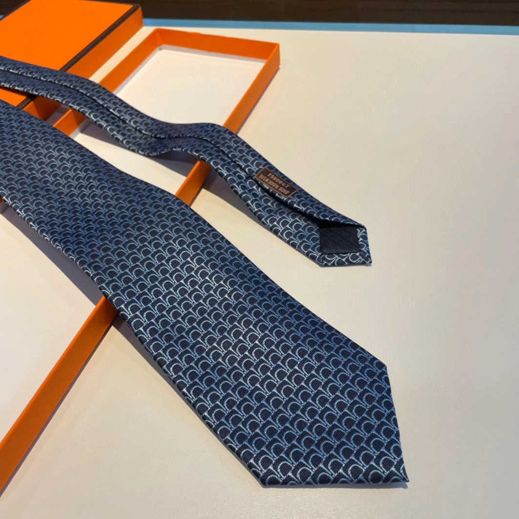 Hermes Necktie For Men Functional 9612 - Image 5