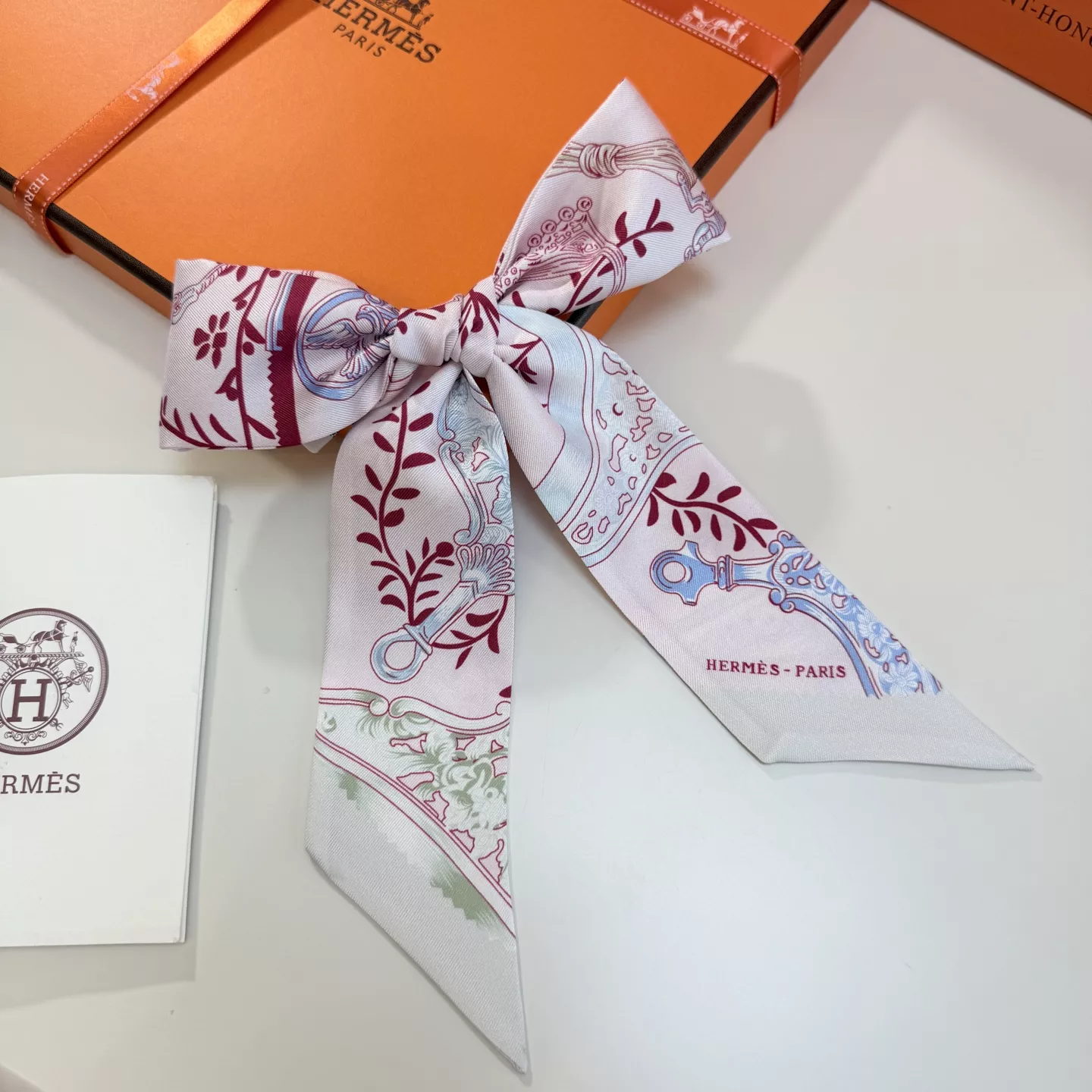 Hermes Silk Scarf AllSeason 1992 - Image 6