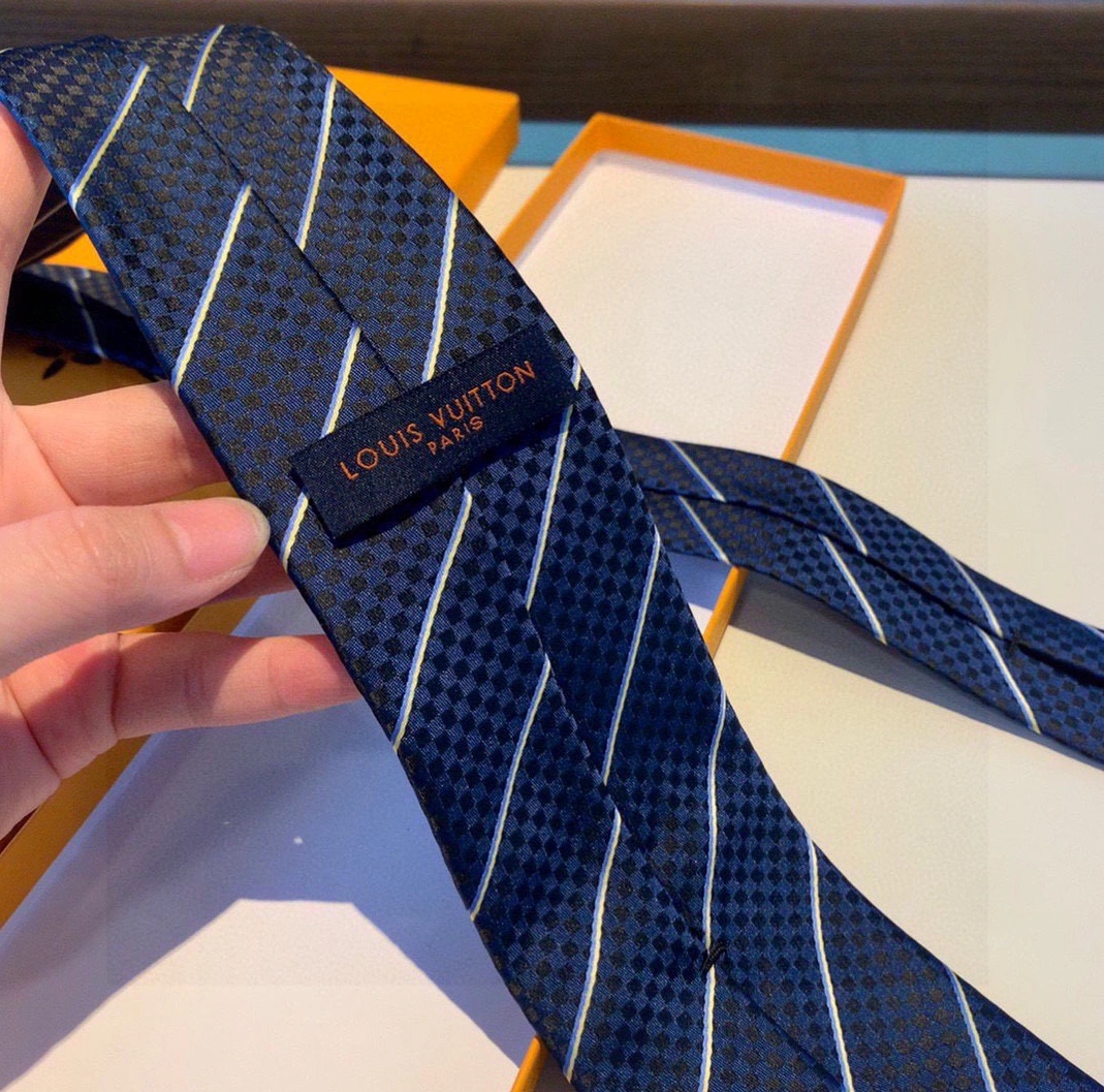 HighQuality 4067 Louis Vuitton LV Necktie For Men - Image 5