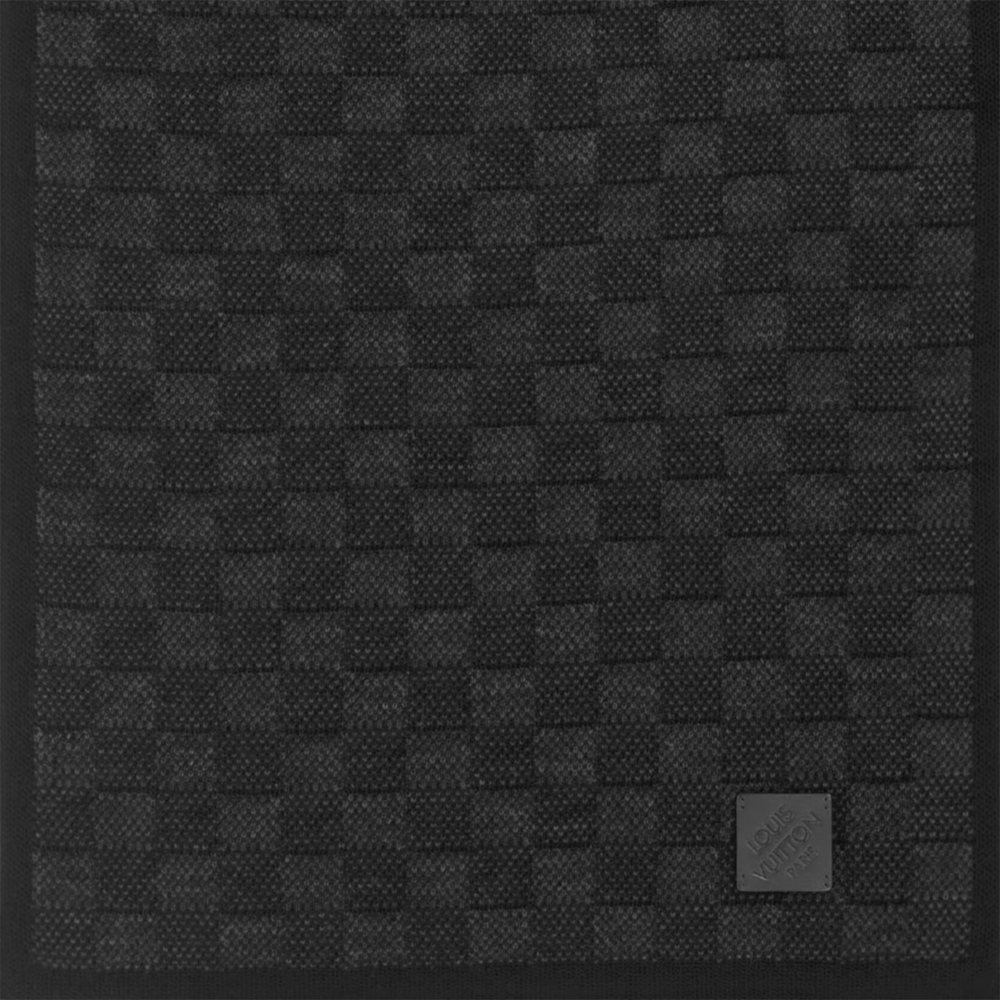 Louis Vuitton Anthracite M77988 Néo Petit Damier Scarf - Image 3