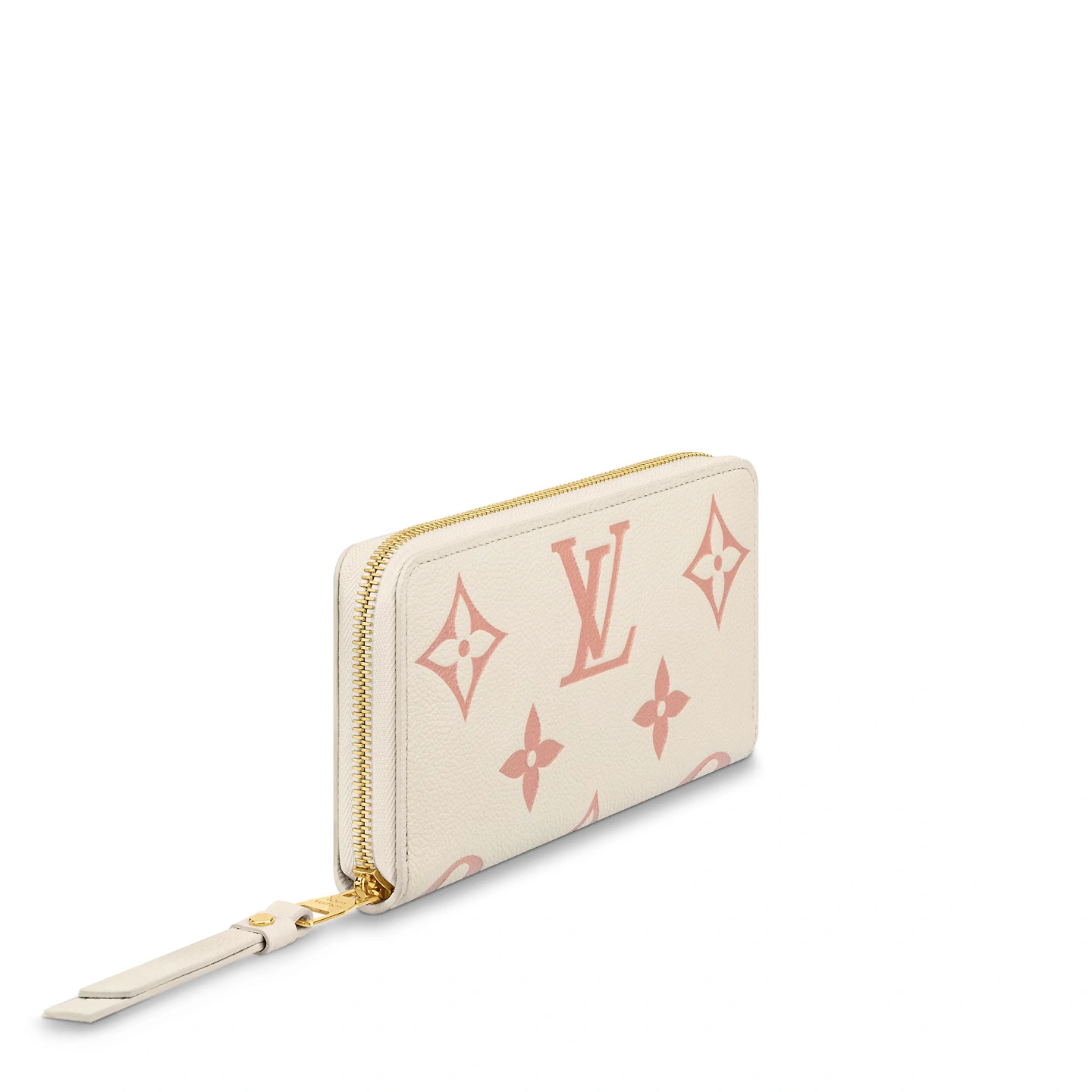 Louis Vuitton Crème Rose Trianon M81914 Zippy Wallet - Image 5