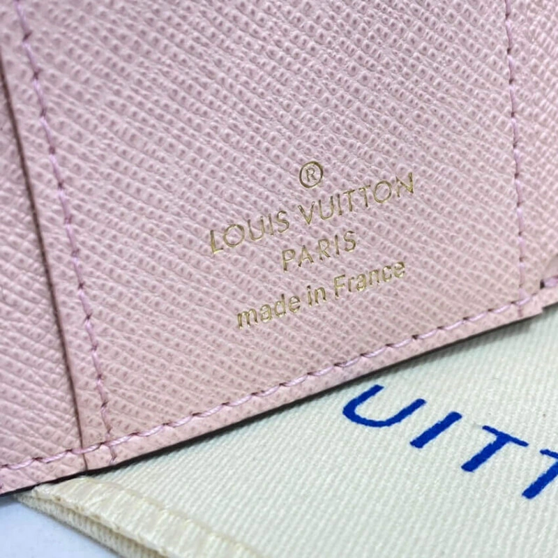 Pressstud Louis Vuitton Monogram Zoe Wallet Pink - Image 9