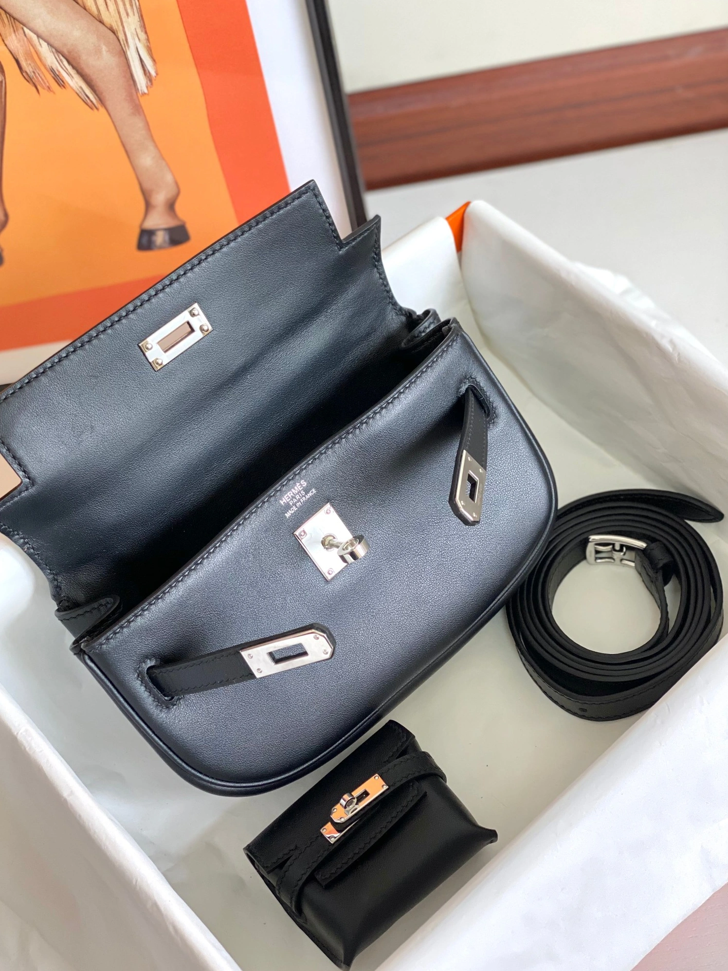 ModernLook 9290 Hermes AAA Quality Belt Bags For Women - Image 7