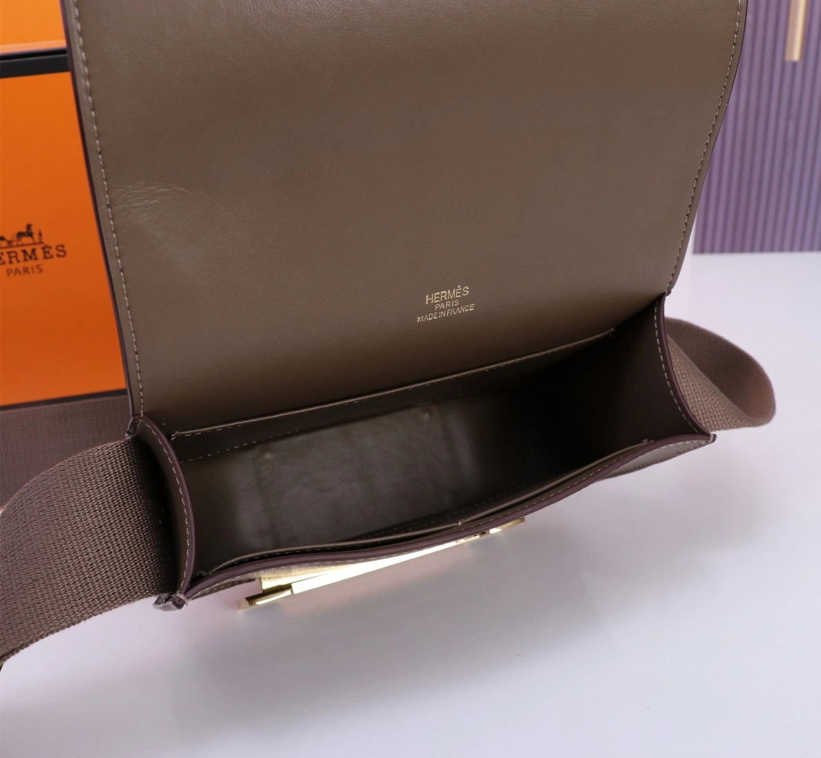 Practical 6327 Hermes AAA Quality Messenger Bags For Women - Image 7