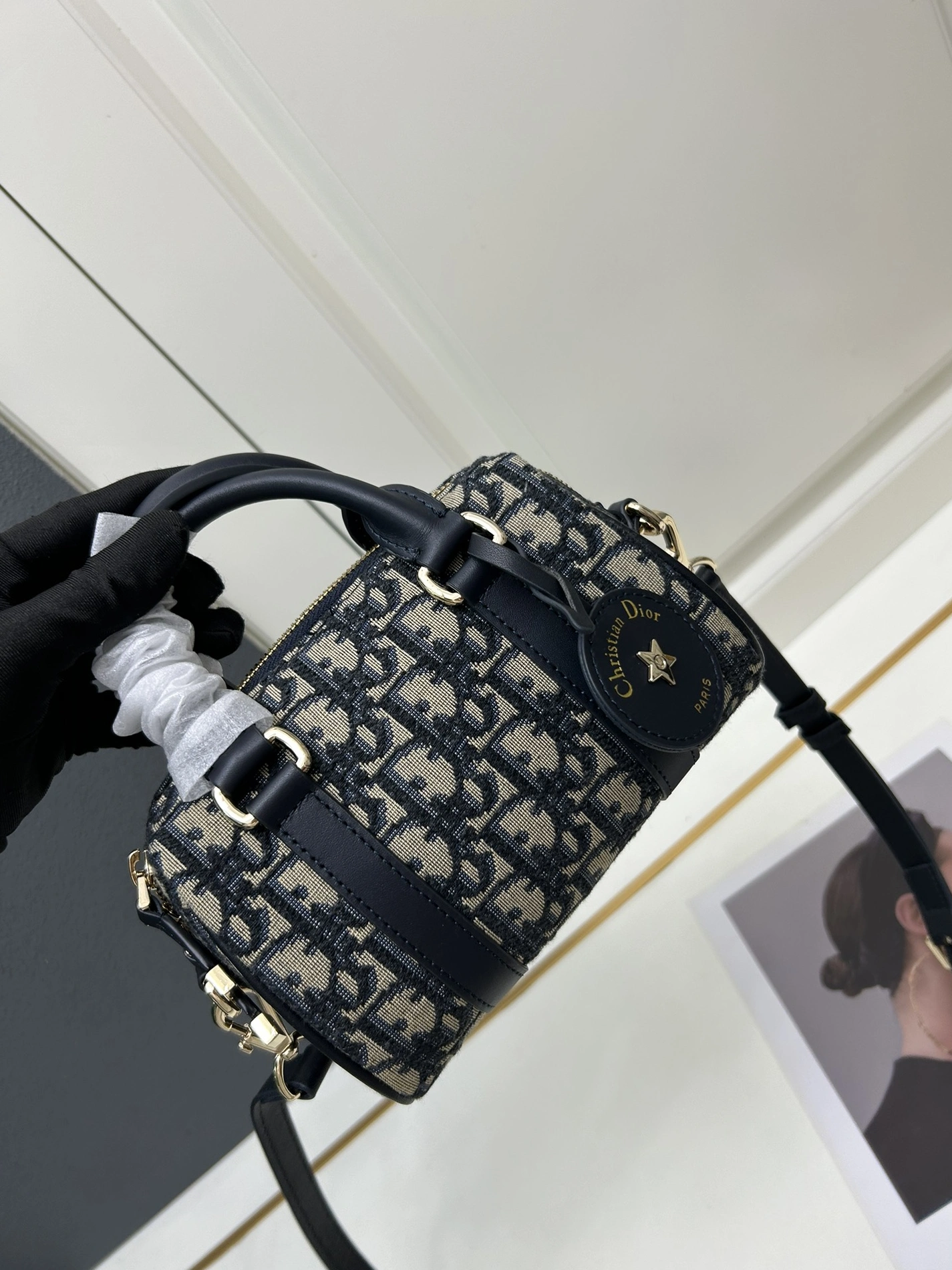 Practical 6809 Christian Dior AAA Quality Handbags For Women - Image 3