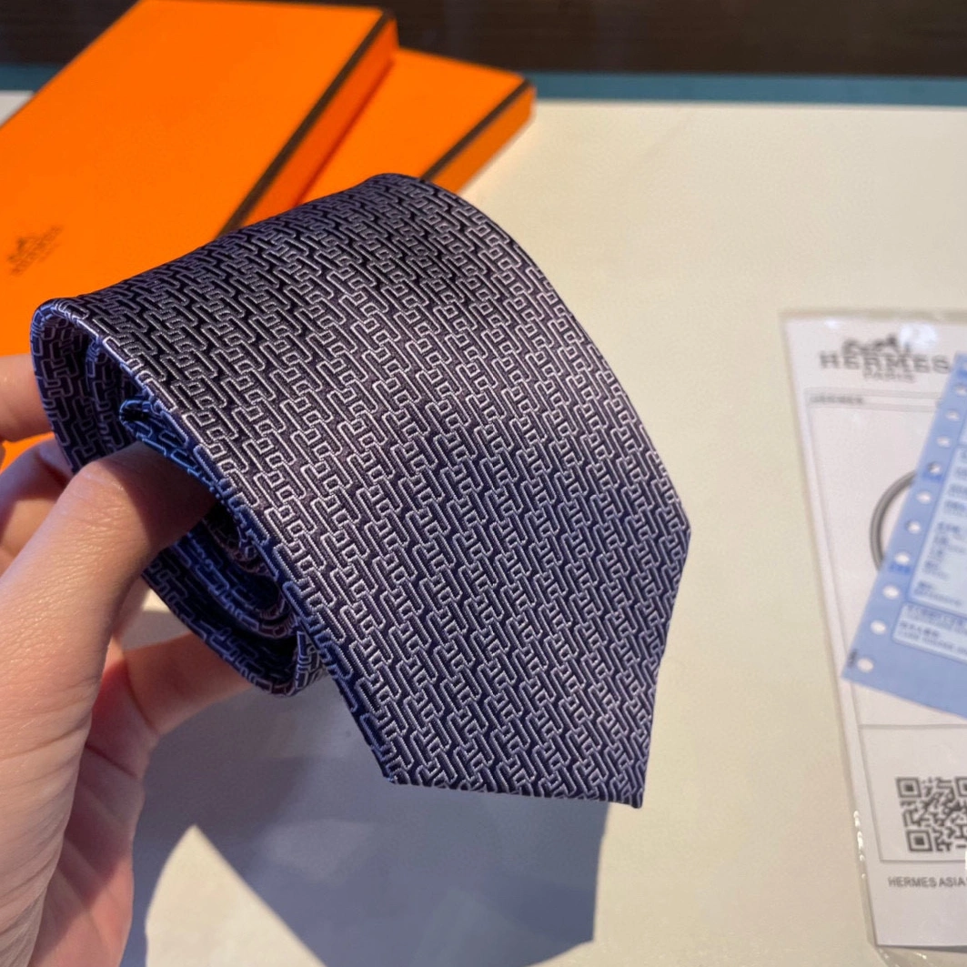 Practical 9885 Hermes Necktie For Men - Image 8