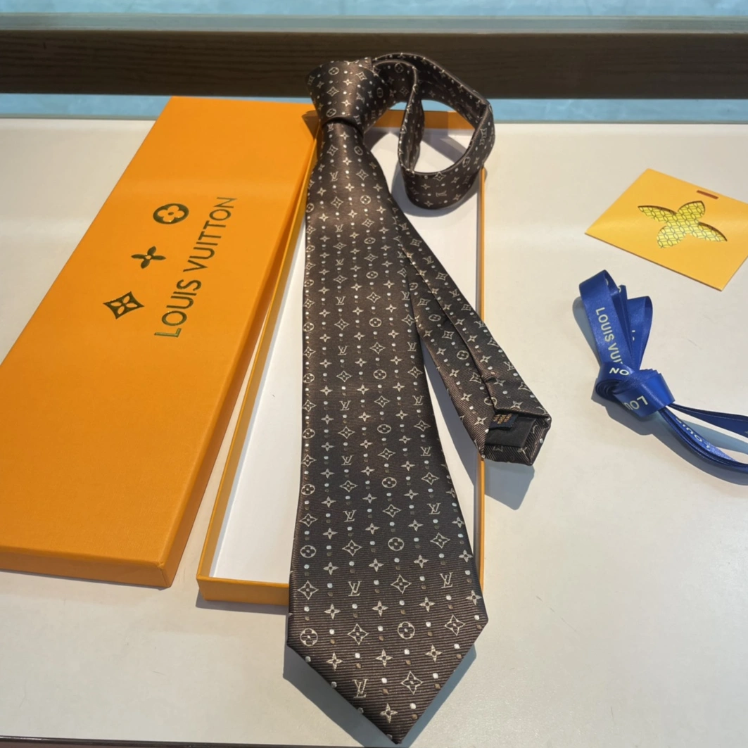 Refined 3289 Louis Vuitton LV Necktie For Men